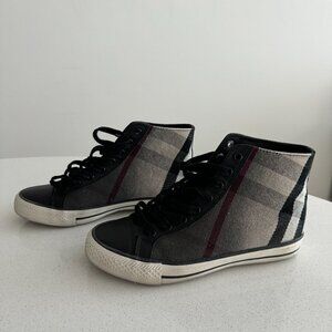 Burberry high top sneakers